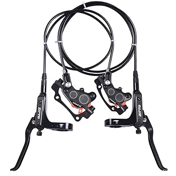 Amazon | ThinkTop バイク 4 ピストン油圧ディスク ブレーキ CNC